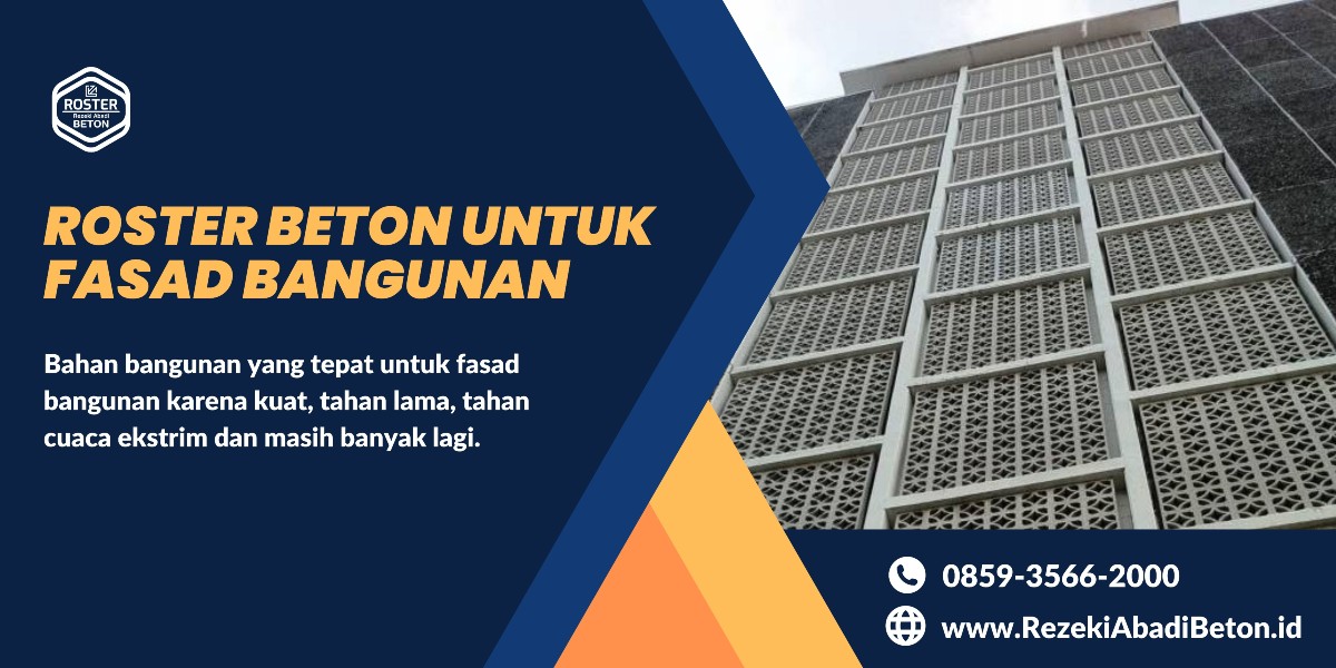 roster beton untuk fasad bangunan