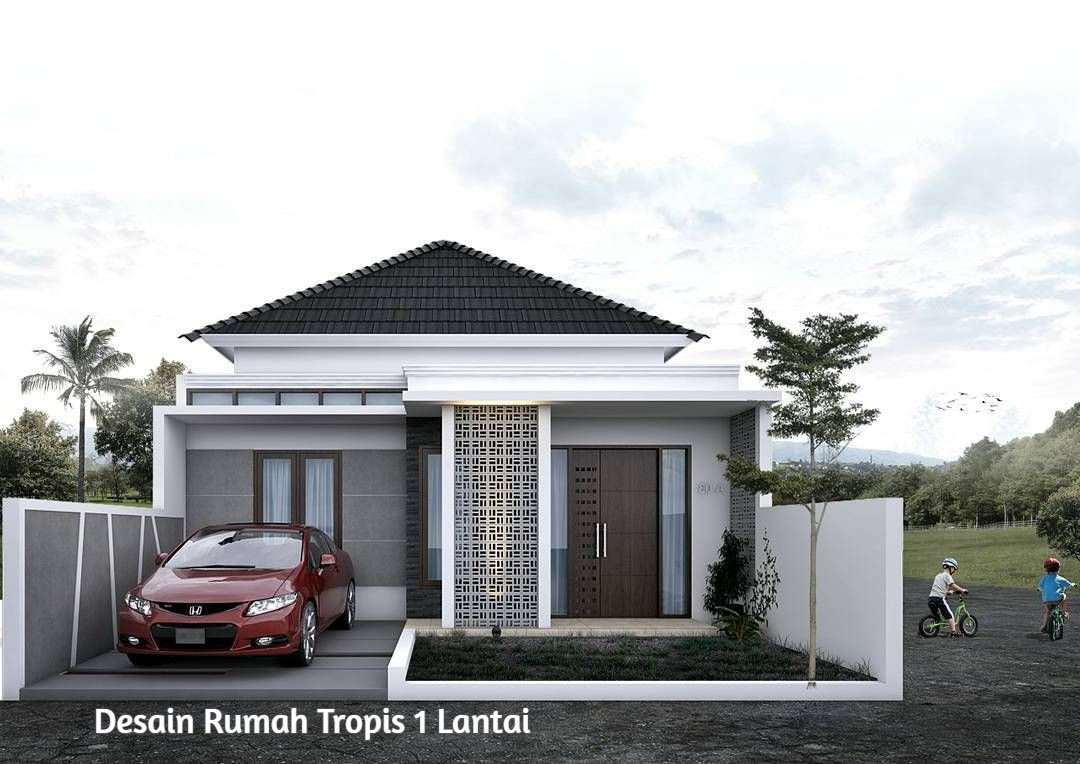 desain rumah daerah tropis